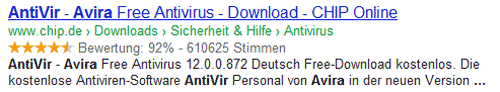 Rich Snippets für Bewertungen