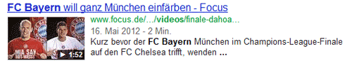 schema.org Markup für Videos